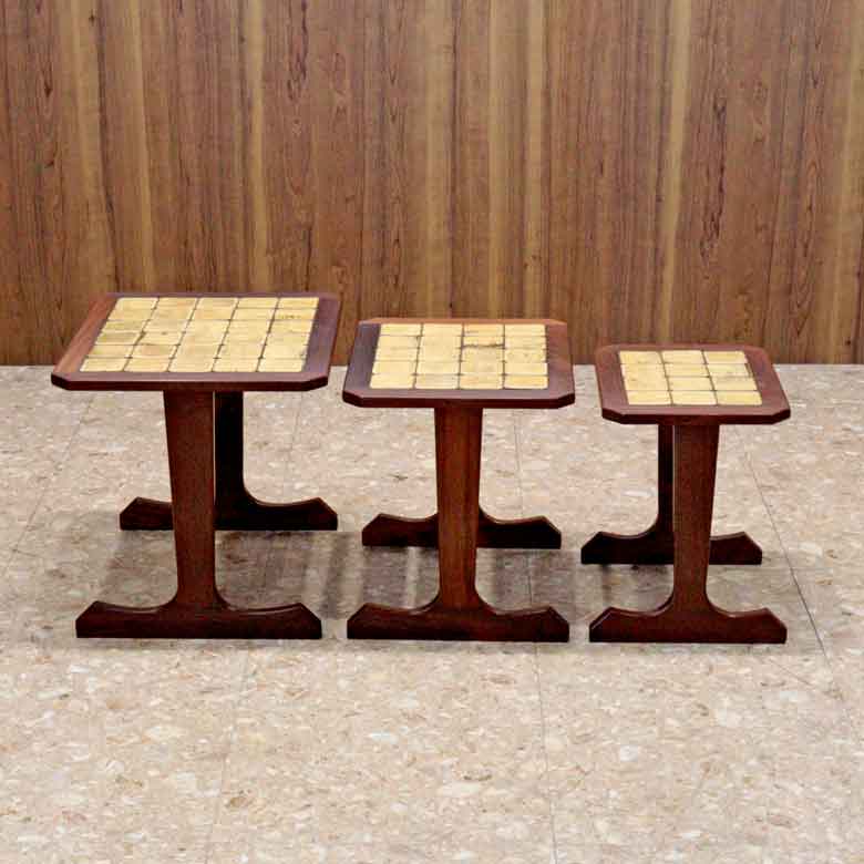 ネストテーブル タイル G-PLAN テーブルセット 3台 ヴィンテージ イギリス