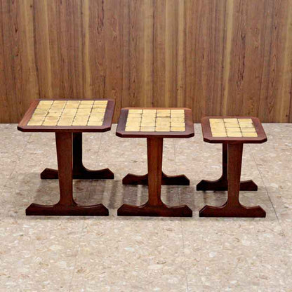 ネストテーブル タイル G-PLAN テーブルセット 3台 ヴィンテージ イギリス