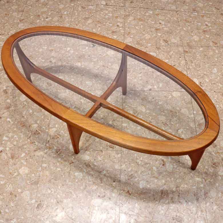 センターテーブル ガラストップ Stonehill ヴィンテージ イギリス