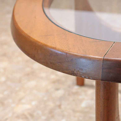 センターテーブル ガラストップ Stonehill ヴィンテージ イギリス