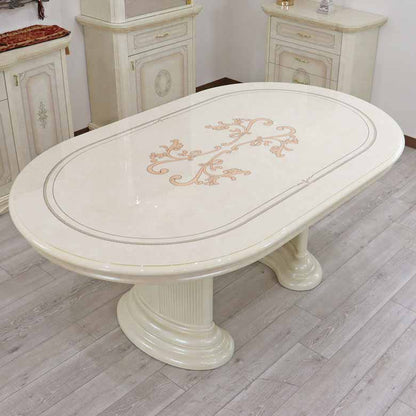 サルタレッリ フローレンス ダイニングテーブル 175cm アイボリー