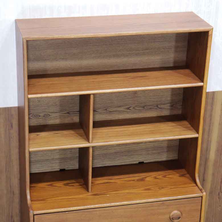 オークキャビネット イギリス 木製 ブックケース ヴィンテージ