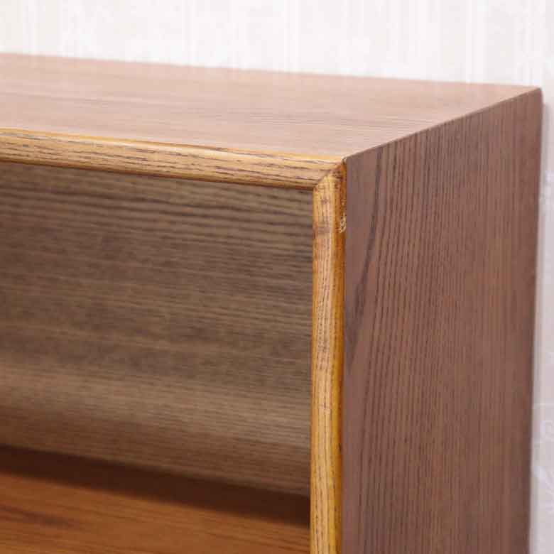 オークキャビネット イギリス 木製 ブックケース ヴィンテージ