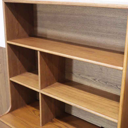 オークキャビネット イギリス 木製 ブックケース ヴィンテージ