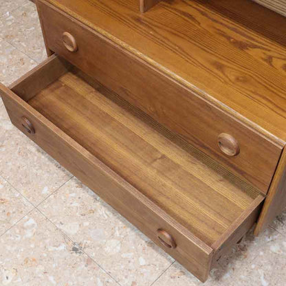 オークキャビネット イギリス 木製 ブックケース ヴィンテージ