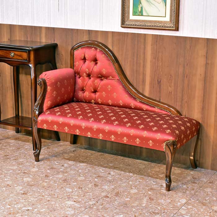 イタリア カウチソファ レッド ミニカウチ 猫脚 060/RJ