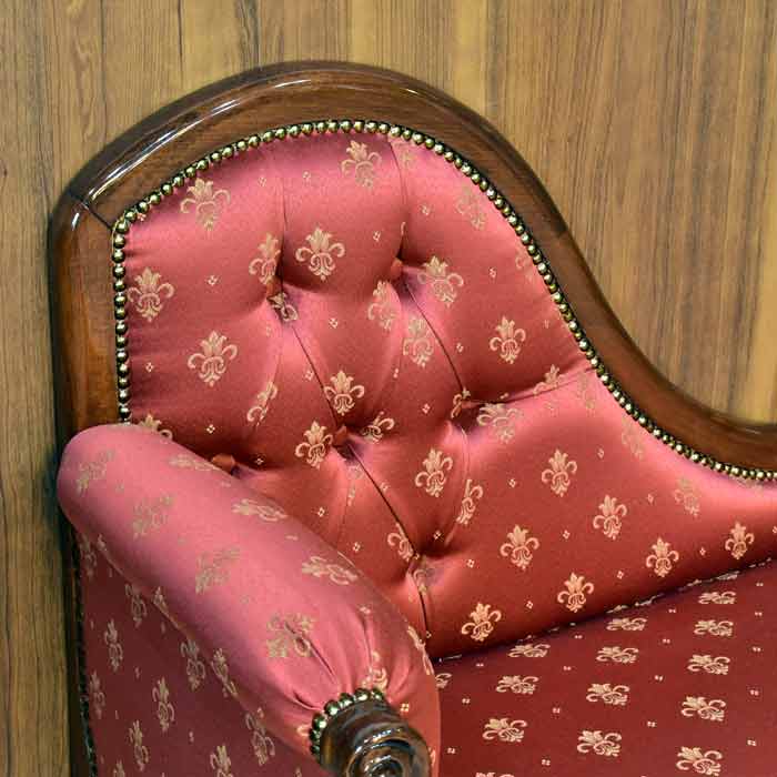 イタリア カウチソファ レッド ミニカウチ 猫脚 060/RJ