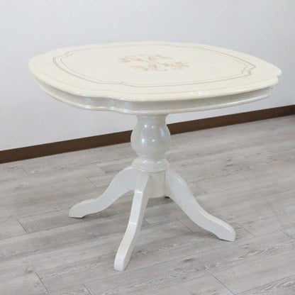 サルタレッリ フローレンス ティーテーブル 95cm アイボリー カフェテーブル