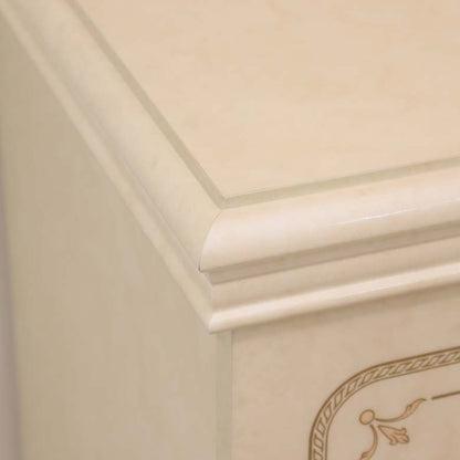 サルタレッリ フローレンス ワイドチェスト 112cm 3引出 アイボリー シングルドレッサー