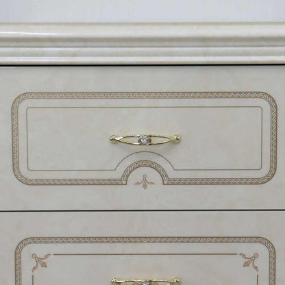 サルタレッリ フローレンス 3段チェスト アイボリー ナイトテーブル