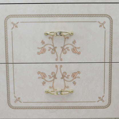 サルタレッリ フローレンス 3段チェスト アイボリー ナイトテーブル