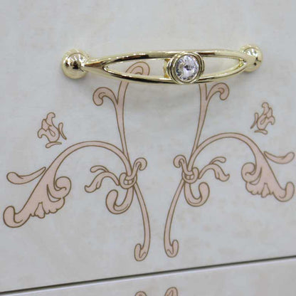 サルタレッリ フローレンス 2段チェスト アイボリー ナイトテーブル