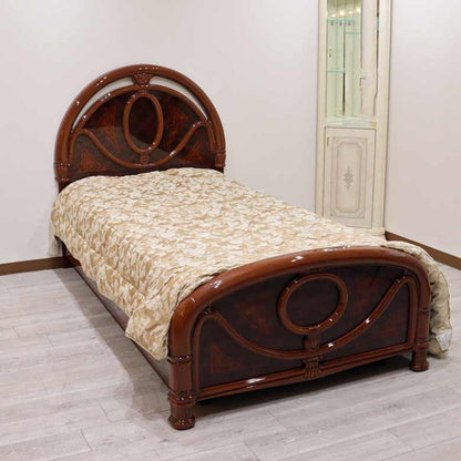 サルタレッリ フローレンス シングルベッド ウォールナット ベッドフレーム