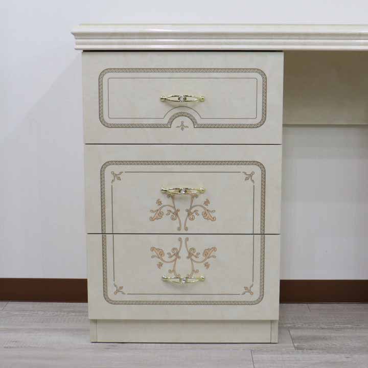 サルタレッリ フローレンス ドレッサー デスク アイボリー コンソール