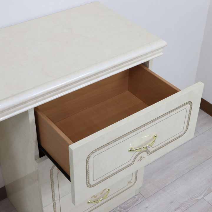 サルタレッリ フローレンス ドレッサー デスク アイボリー コンソール