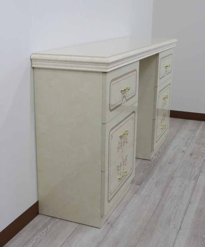 サルタレッリ フローレンス ドレッサー デスク アイボリー コンソール