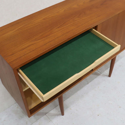 Hundevad & Co チーク材 サイドボード リビングボード 飾り棚 デンマーク製 DANISH CONTROL 1960s 1970s 北欧家具