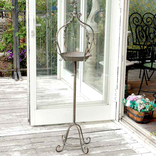 バードフィーダースタンドクラウン フラワースタンド エクステリア ガーデン用