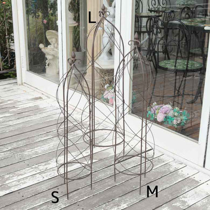 3サイズ オベリスク ガーデニングタワー エクステリア ガーデン用