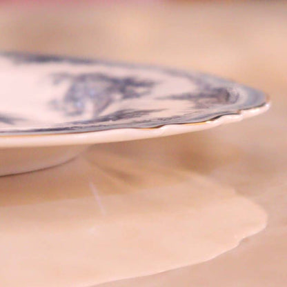 ラウンドプレート 20.5cm トワルドジュイ フルール デザートプレート