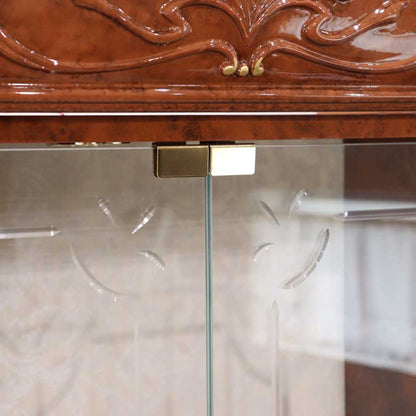 ガレージセール サルタレッリ アマルフィ 2ドアキャビネット イタリア ショーケース ウォールナット