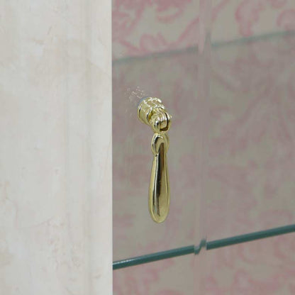 サルタレッリ アマルフィ 1ドア キュリオケース アイボリー  ガラスケース ピンク