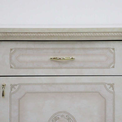 サルタレッリ アマルフィ 3ドアサイドボード アイボリー ローキャビネット