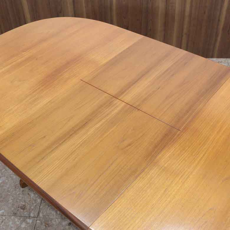 ダイニングテーブル 伸長式 ホワイト＆ニュートンWhite&Newton