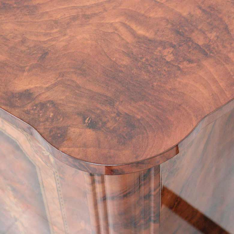 ガレージセール サルタレッリ アマルフィ 2ドアキャビネット イタリア ショーケース ウォールナット