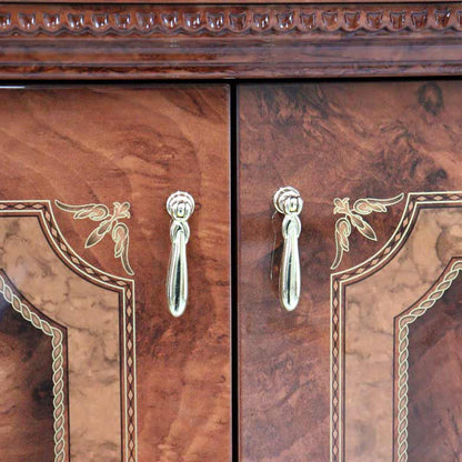 ガレージセール サルタレッリ アマルフィ 2ドアキャビネット イタリア ショーケース ウォールナット