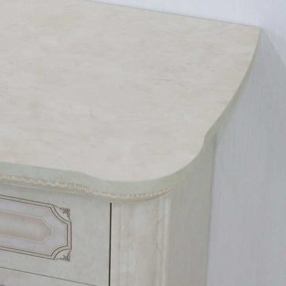 サルタレッリ アマルフィ 1ドアサイドボード アイボリー ローキャビネット