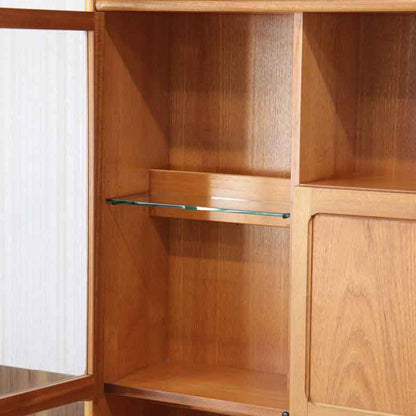 キャビネット ネイサン カップボード イギリス チーク 完成品 NATHAN