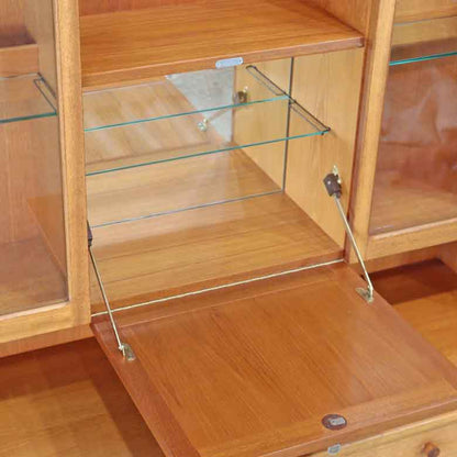 キャビネット ネイサン カップボード イギリス チーク 完成品 NATHAN