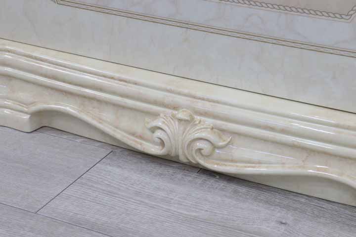 サルタレッリ アマルフィ 1ドアサイドボード アイボリー ローキャビネット