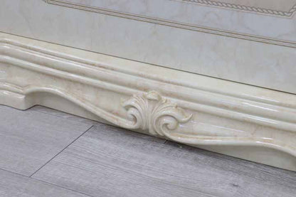 サルタレッリ アマルフィ 1ドアキャビネット アイボリー カップボード サイドボード