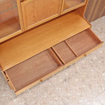 キャビネット ネイサン カップボード イギリス チーク 完成品 NATHAN
