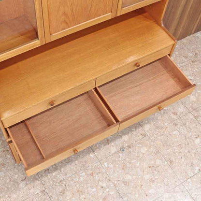 キャビネット ネイサン カップボード イギリス チーク 完成品 NATHAN