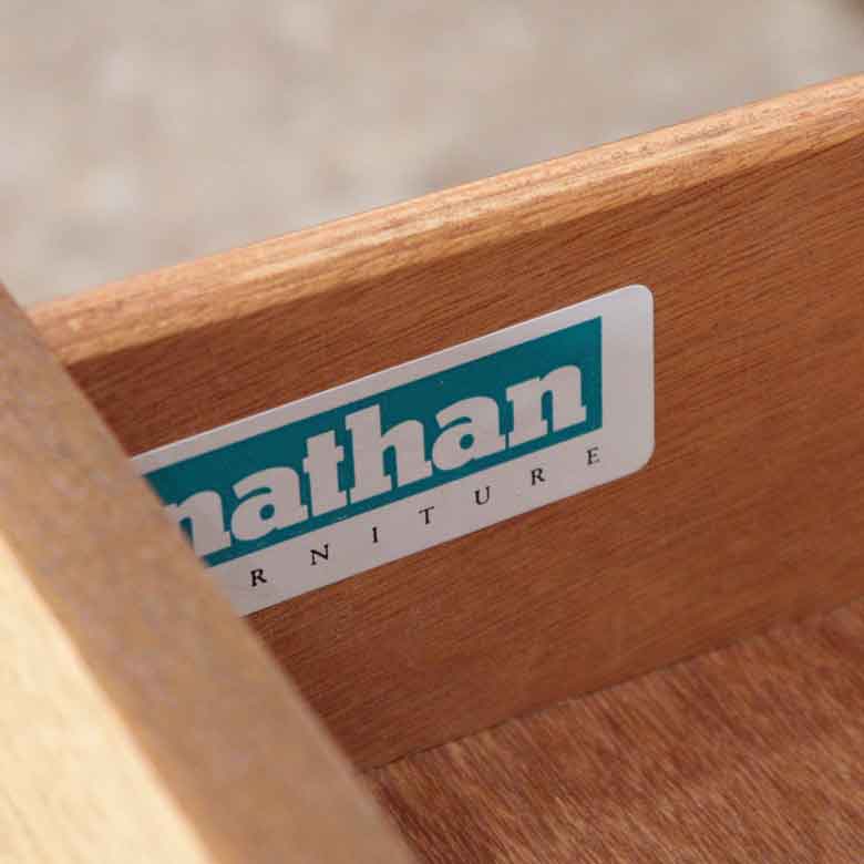 キャビネット ネイサン カップボード イギリス チーク 完成品 NATHAN