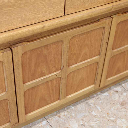 キャビネット ネイサン カップボード イギリス チーク 完成品 NATHAN