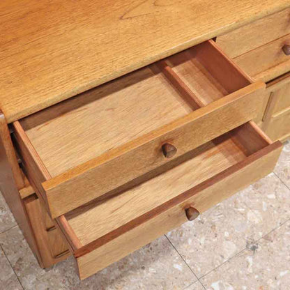 ユニットキャビネット ネイサン イギリス チーク 完成品 NATHAN