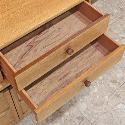 ユニットキャビネット ネイサン イギリス チーク 完成品 NATHAN