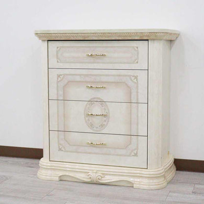 サルタレッリ アマルフィ 1ドアキャビネット アイボリー カップボード チェスト