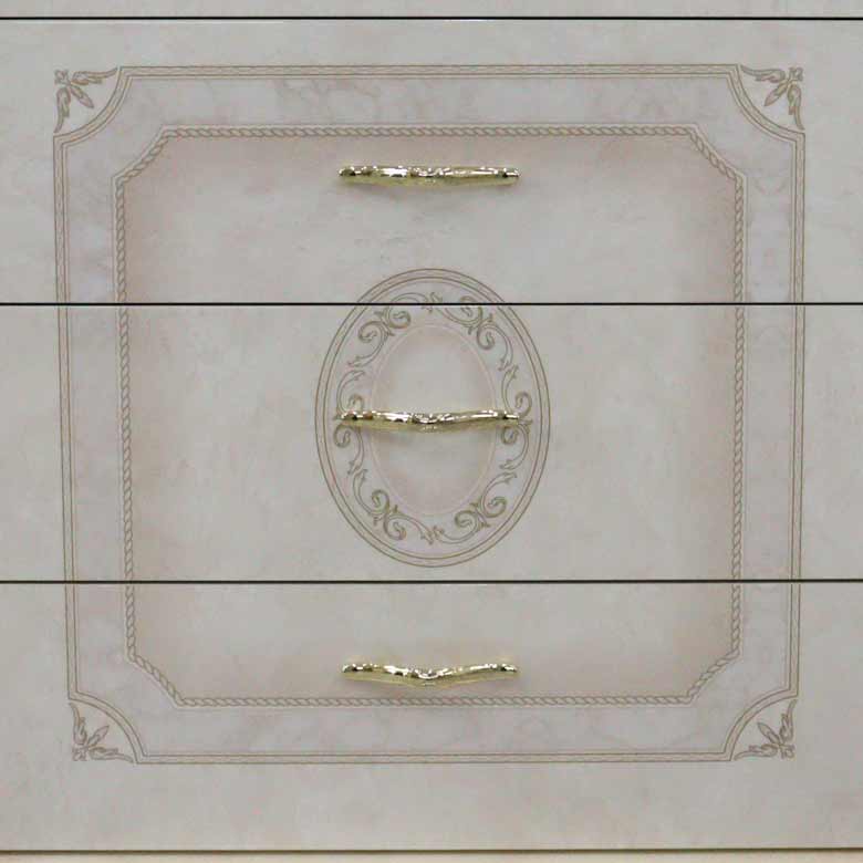 サルタレッリ アマルフィ 1ドアキャビネット アイボリー カップボード チェスト