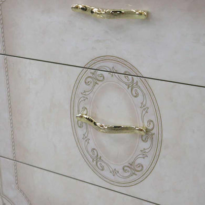 サルタレッリ アマルフィ 1ドアキャビネット アイボリー カップボード チェスト