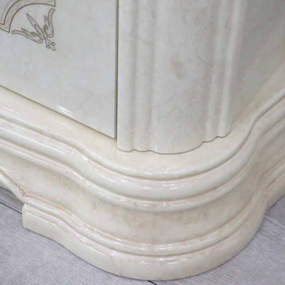 サルタレッリ アマルフィ 1ドアキャビネット アイボリー カップボード チェスト