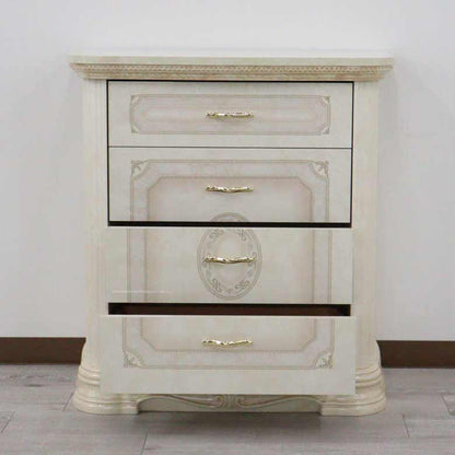 サルタレッリ アマルフィ 1ドアキャビネット アイボリー カップボード チェスト