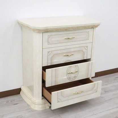 サルタレッリ アマルフィ 1ドアキャビネット アイボリー カップボード チェスト