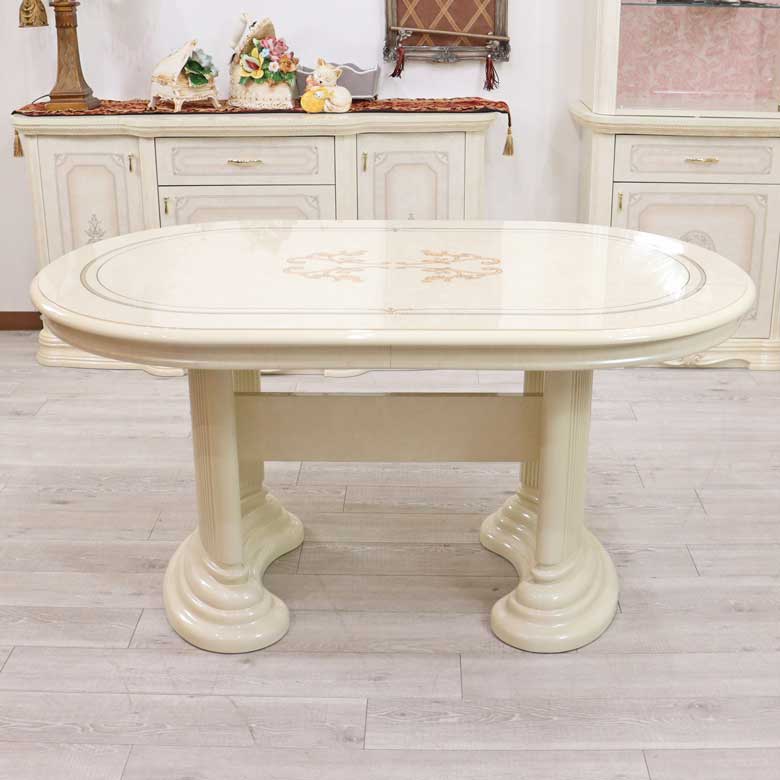 ガレージセール サルタレッリ フローレンス ダイニングテーブル 5点セット 145cm