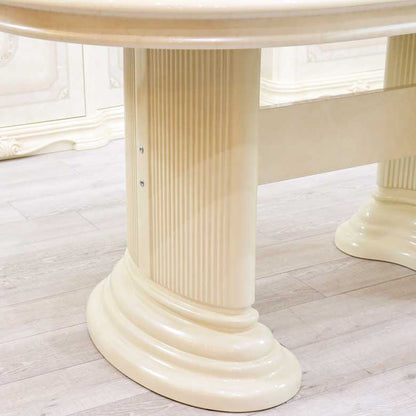 サルタレッリ フローレンス ダイニングテーブル 145cm アイボリー