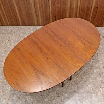 ゲートレッグテーブル チーク ヴィンテージ イギリス ダイニングテーブル